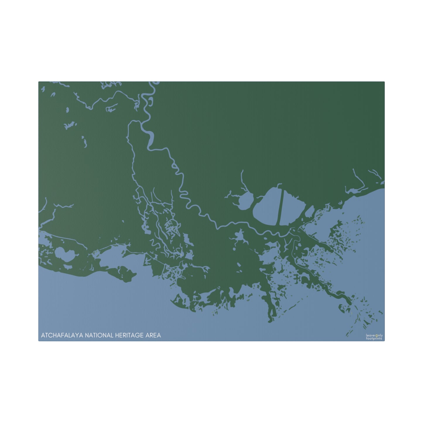 Atchafalaya National Heritage Area Matte Canvas, Stretched, 0.75"