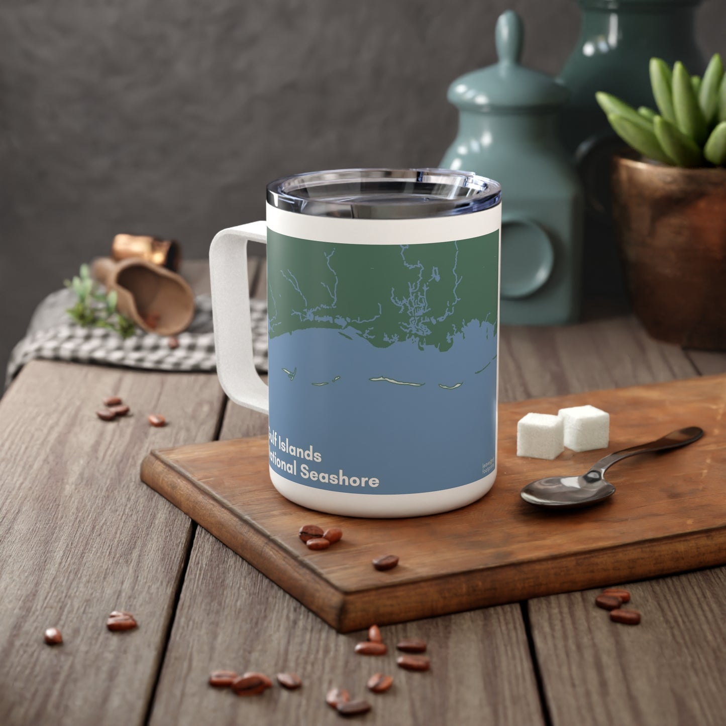 Gulf Islands Insulated Coffee Mug, 10oz