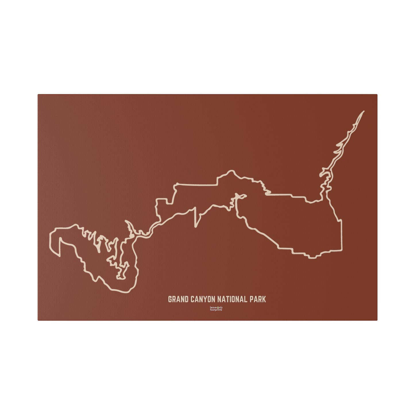 Grand Canyon National Park Matte Canvas, Stretched, 0.75"