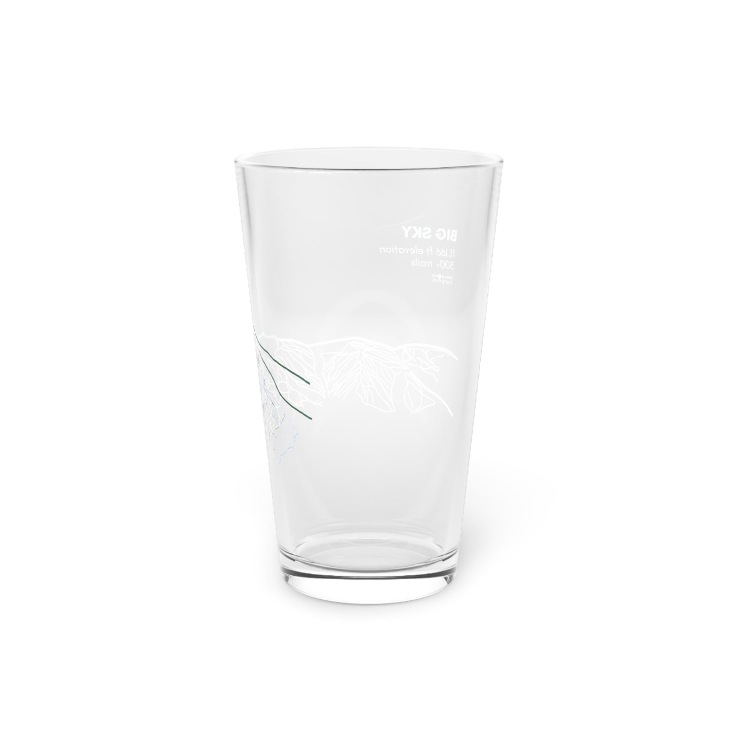 Big Sky Pint Glass, 16oz
