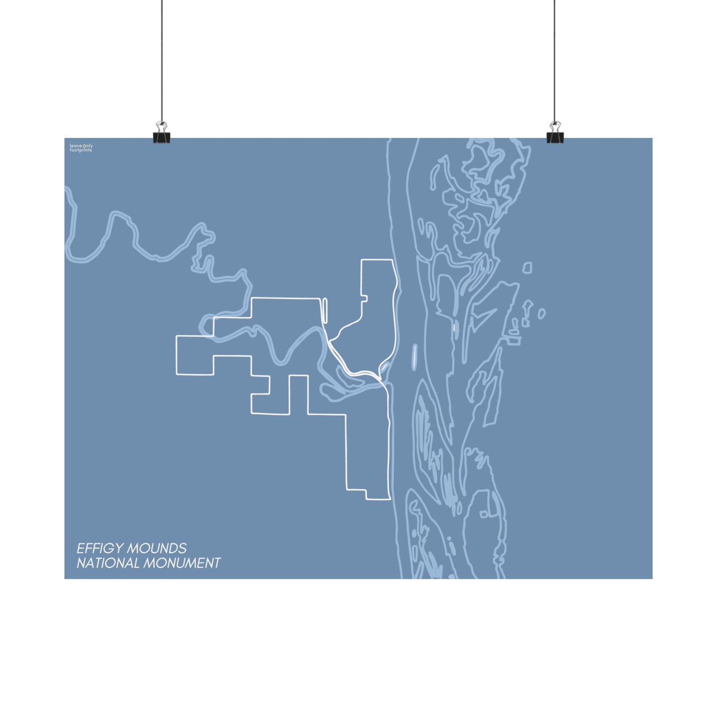 Effigy Mounds National Monument Horizontal Print