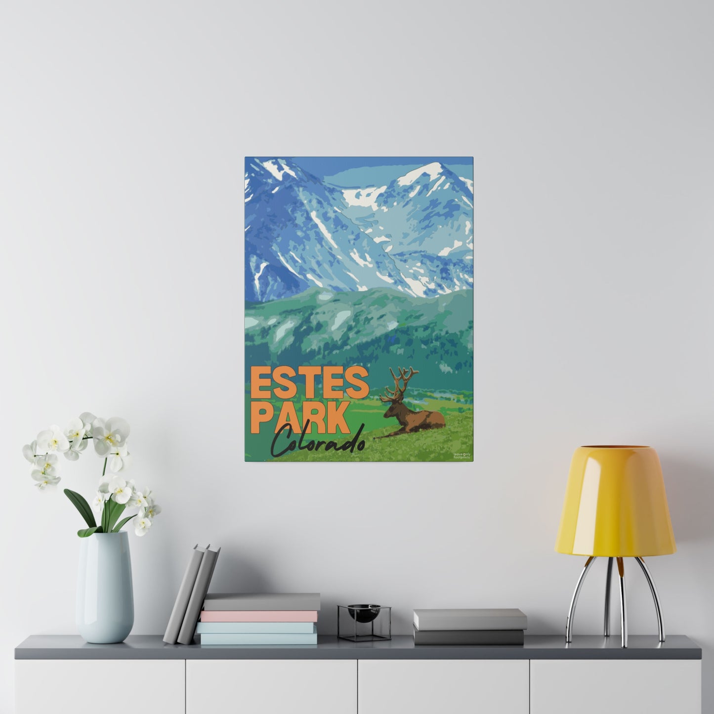 Estes Park Matte Canvas, Stretched, 0.75"
