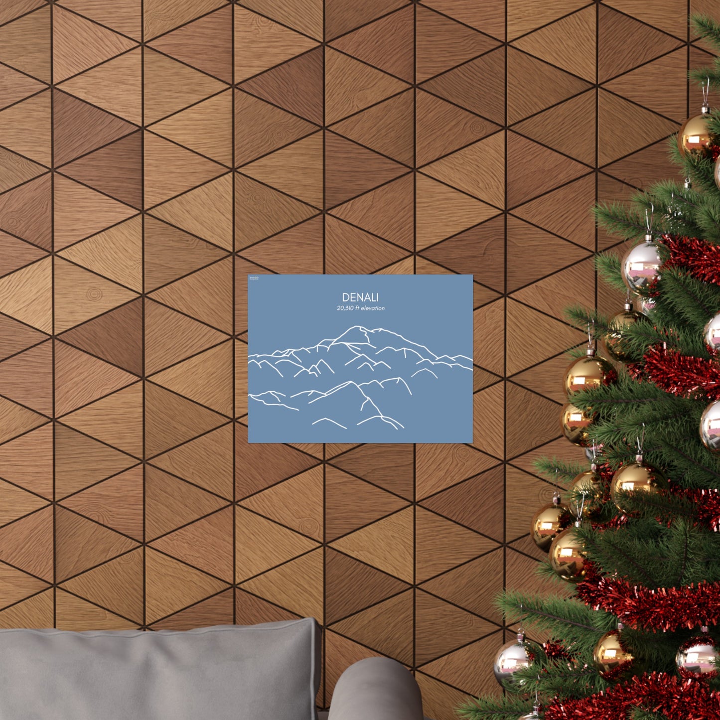 Denali Mountain Horizontal Print