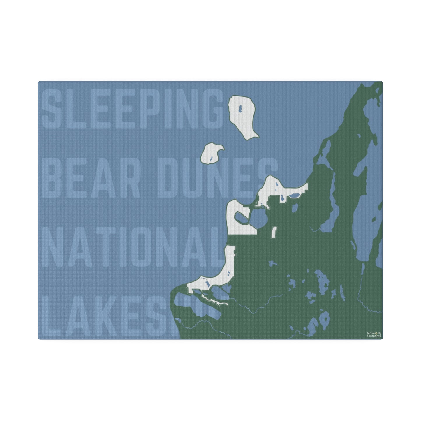 Sleeping Bear Dunes National Lakeshore Matte Canvas, Stretched, 0.75"