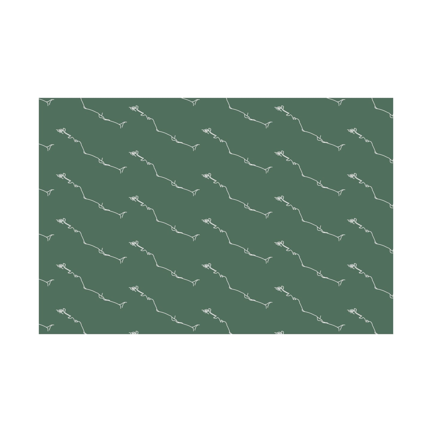 Allegheny Portage Railroad National Historic Site Patterned Horizontal Print
