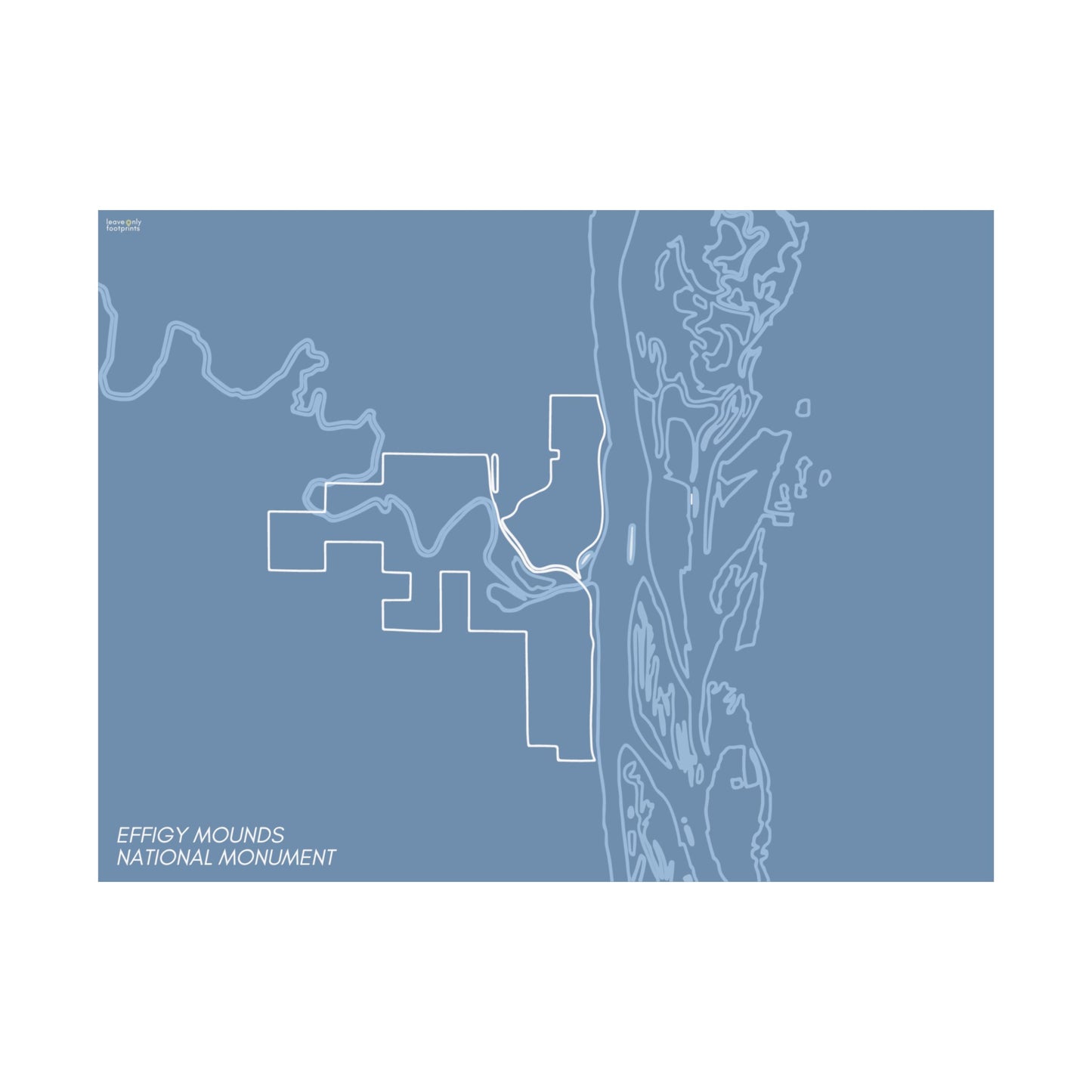 Effigy Mounds National Monument Horizontal Print