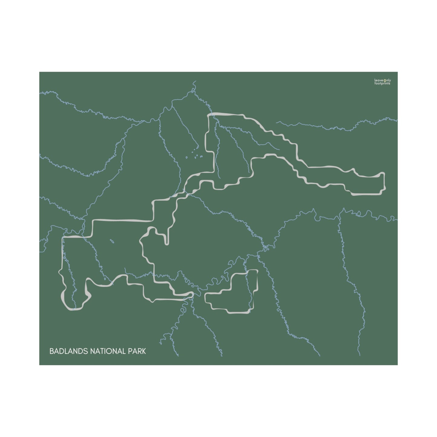 Badlands National Park Horizontal Print