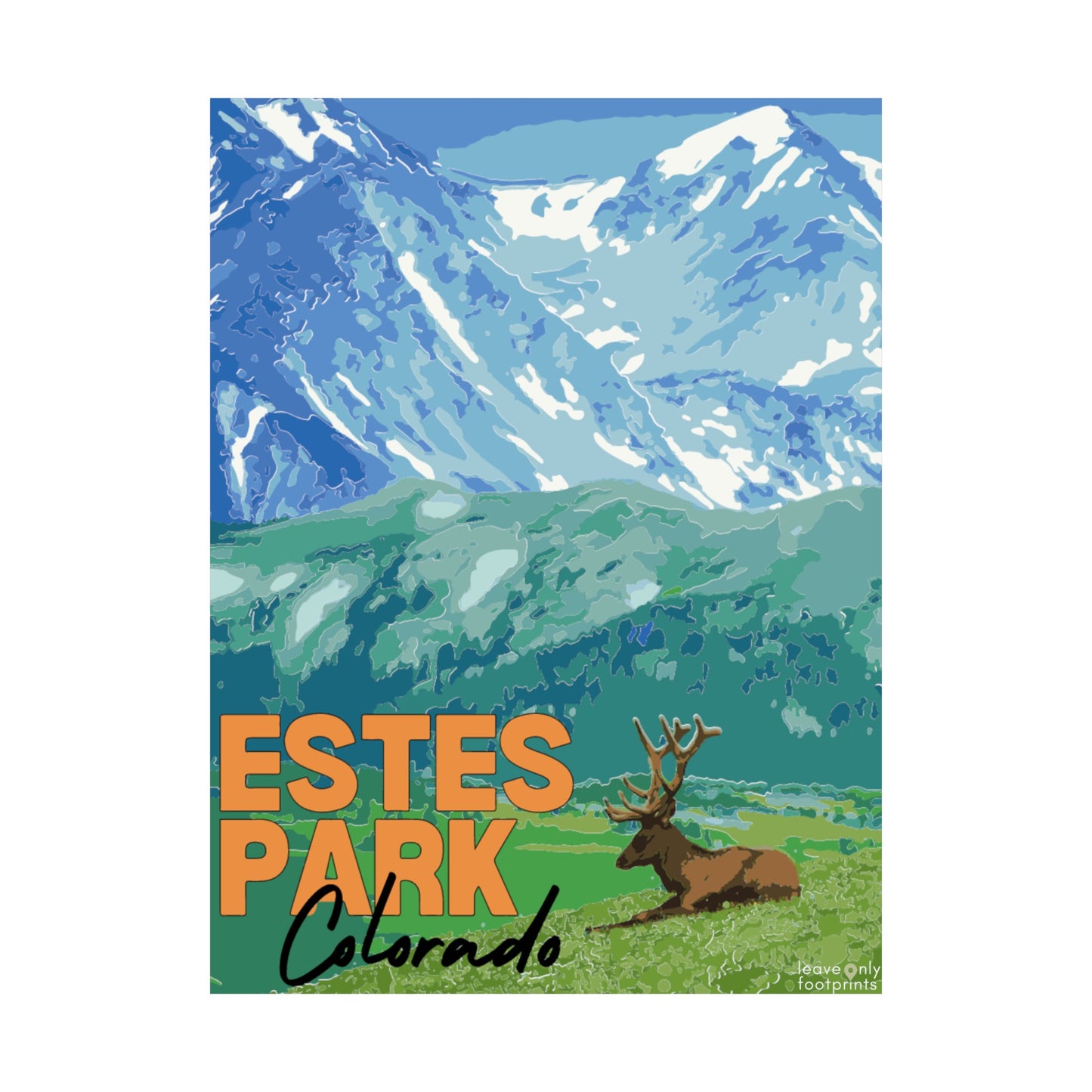 Estes Park Matte Vertical Posters