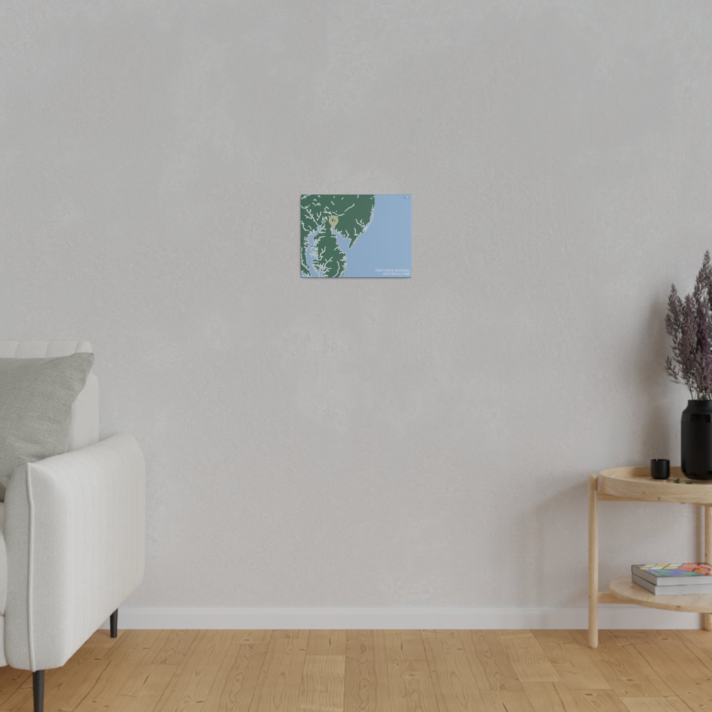 First State National Historical Park Matte Canvas, Stretched, 0.75"
