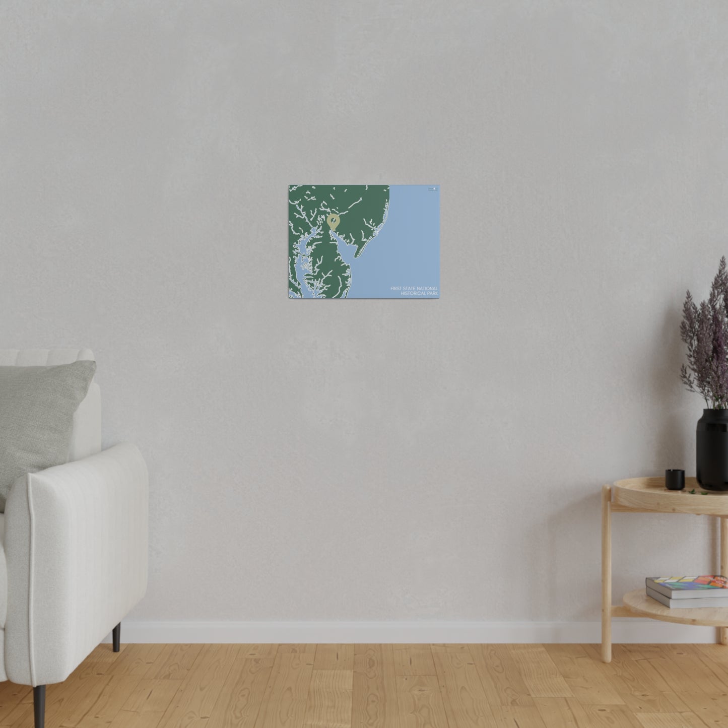 First State National Historical Park Matte Canvas, Stretched, 0.75"