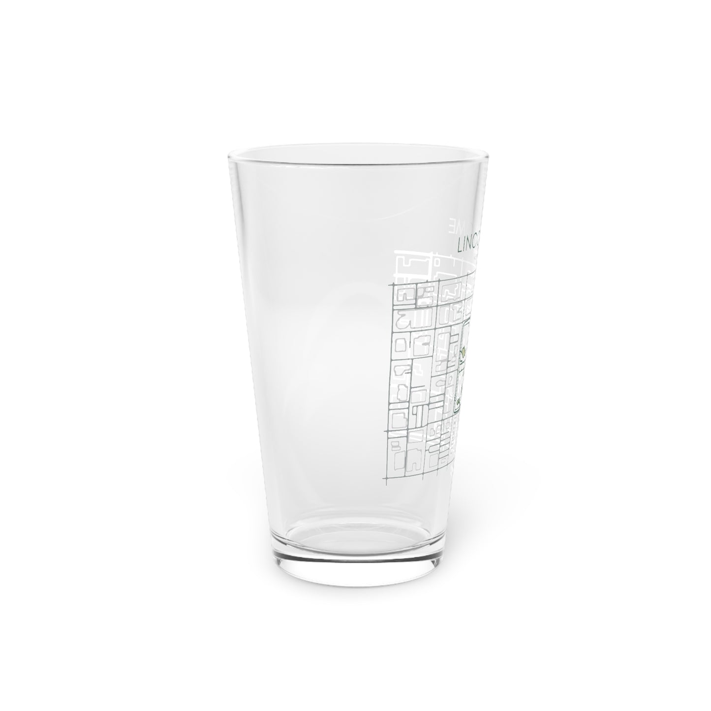 Lincoln Home National Historic Site Pint Glass, 16oz