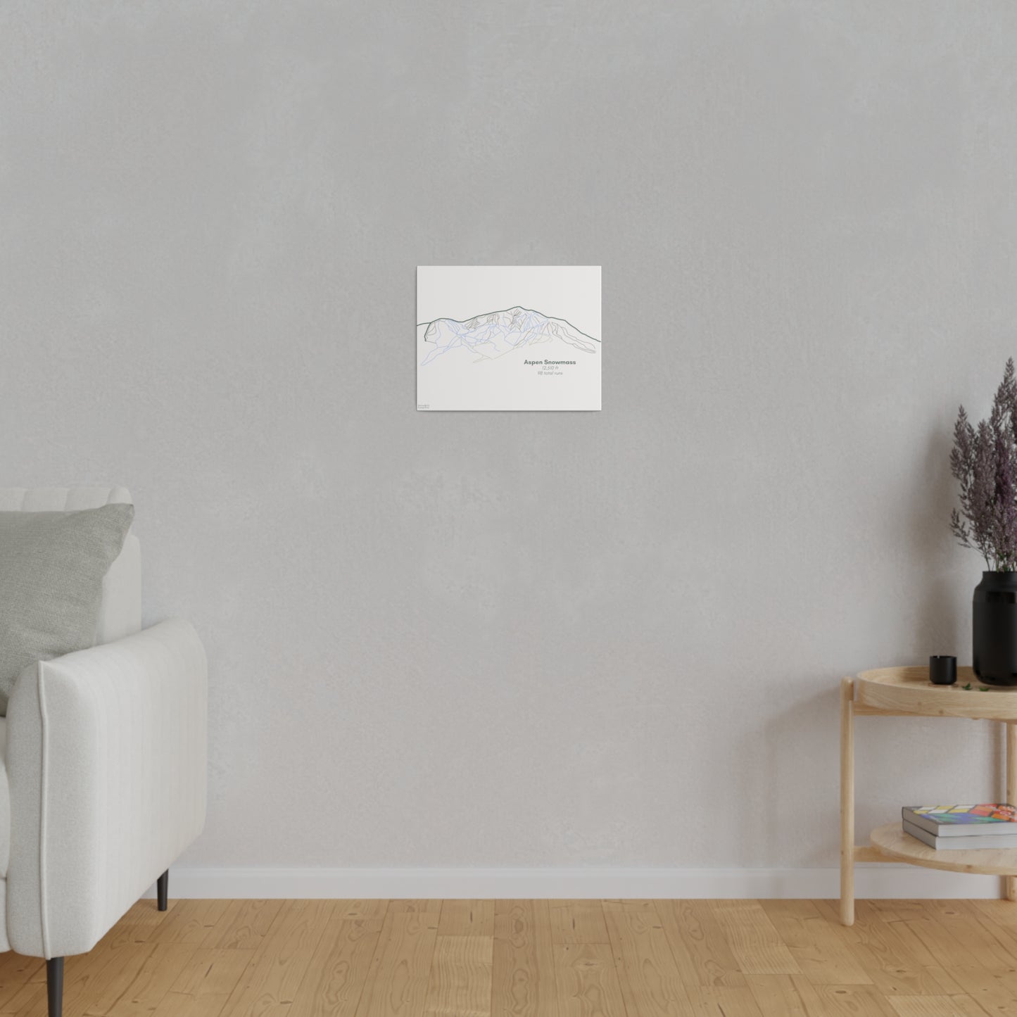 Aspen Snowmass Matte Canvas, Stretched, 0.75"