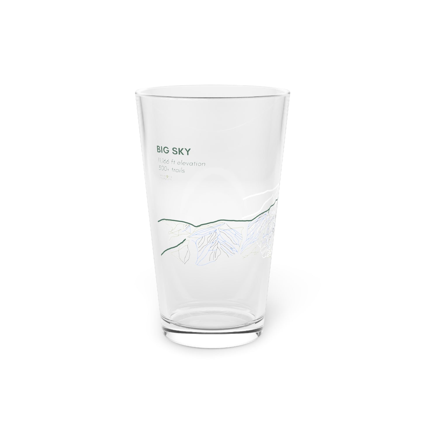 Big Sky Pint Glass, 16oz