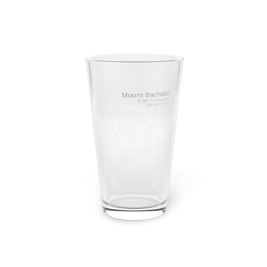 Mount Bachelor Pint Glass, 16oz