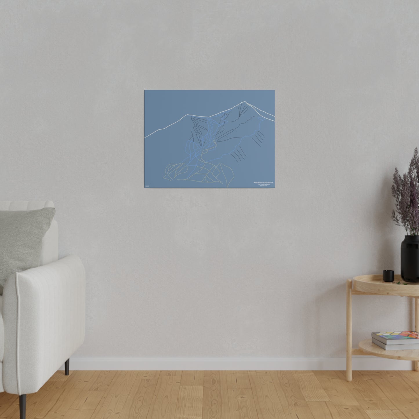 Whiteface Mountain Matte Canvas, Stretched, 0.75"