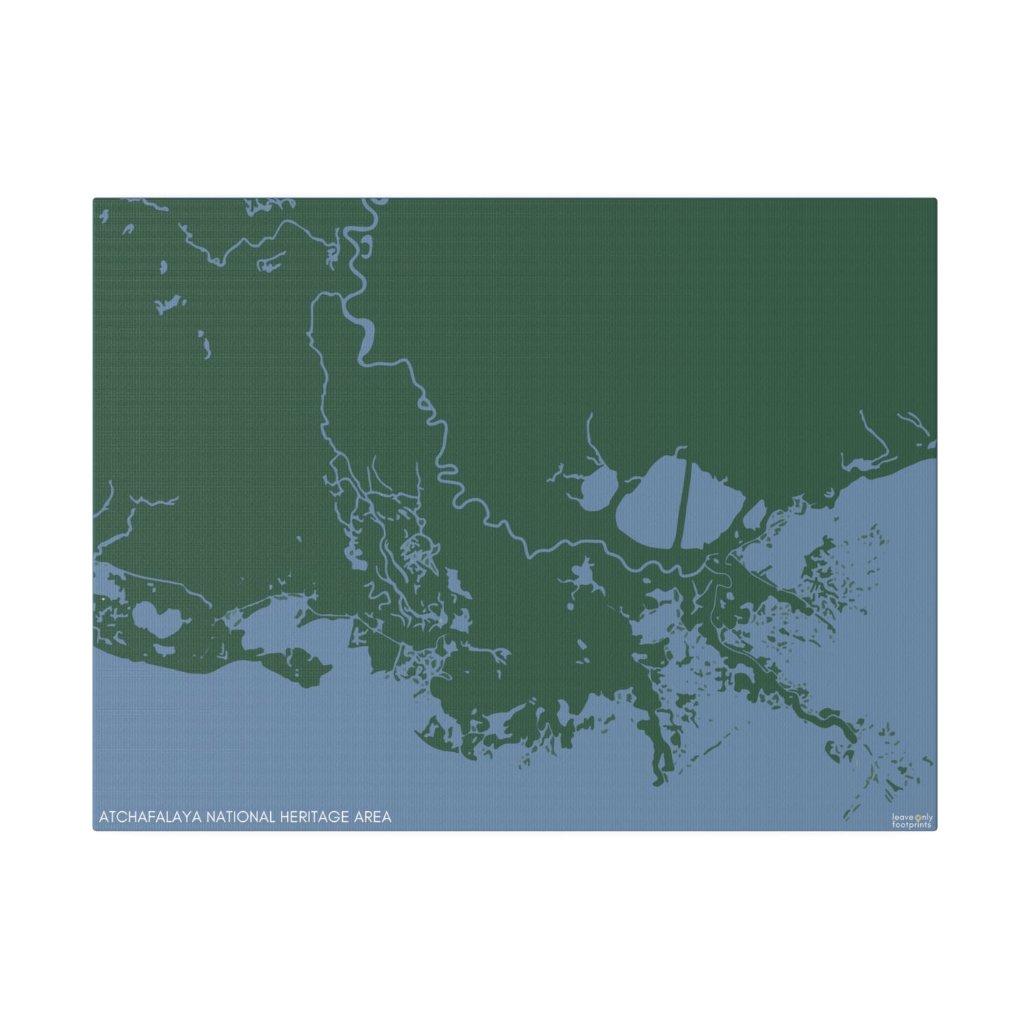 Atchafalaya National Heritage Area Matte Canvas, Stretched, 0.75"