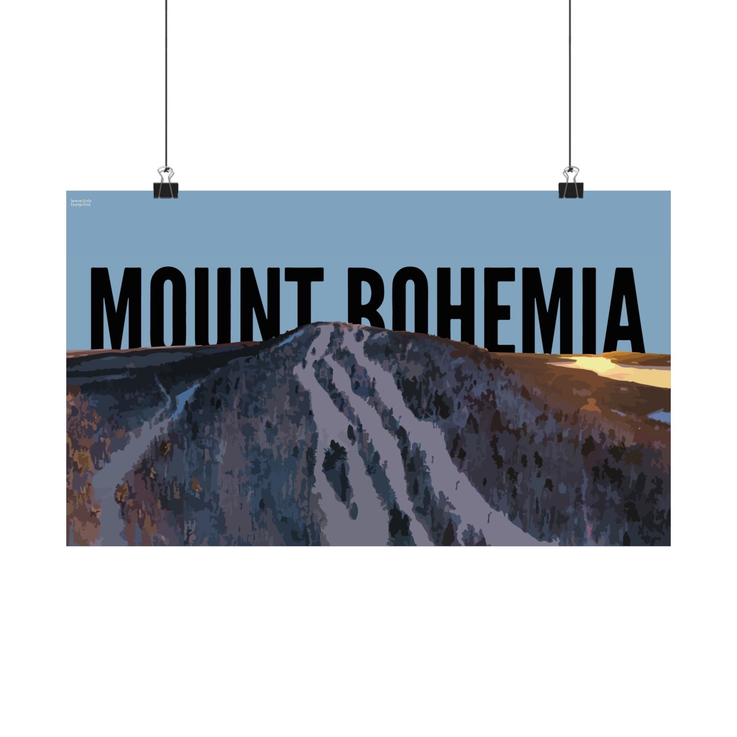 Mount Bohemia Matte Horizontal Print
