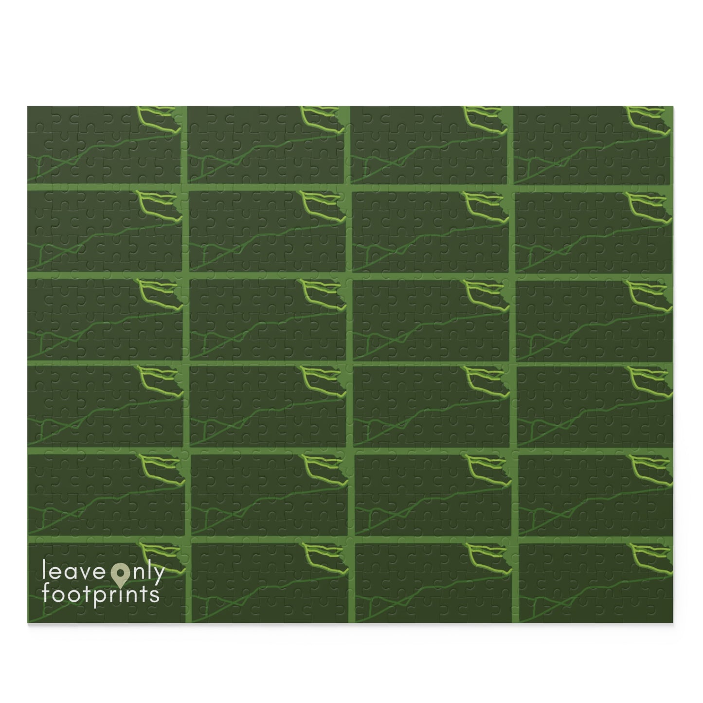 Kansas National Trails Patterned Puzzle (252, 500-Piece)