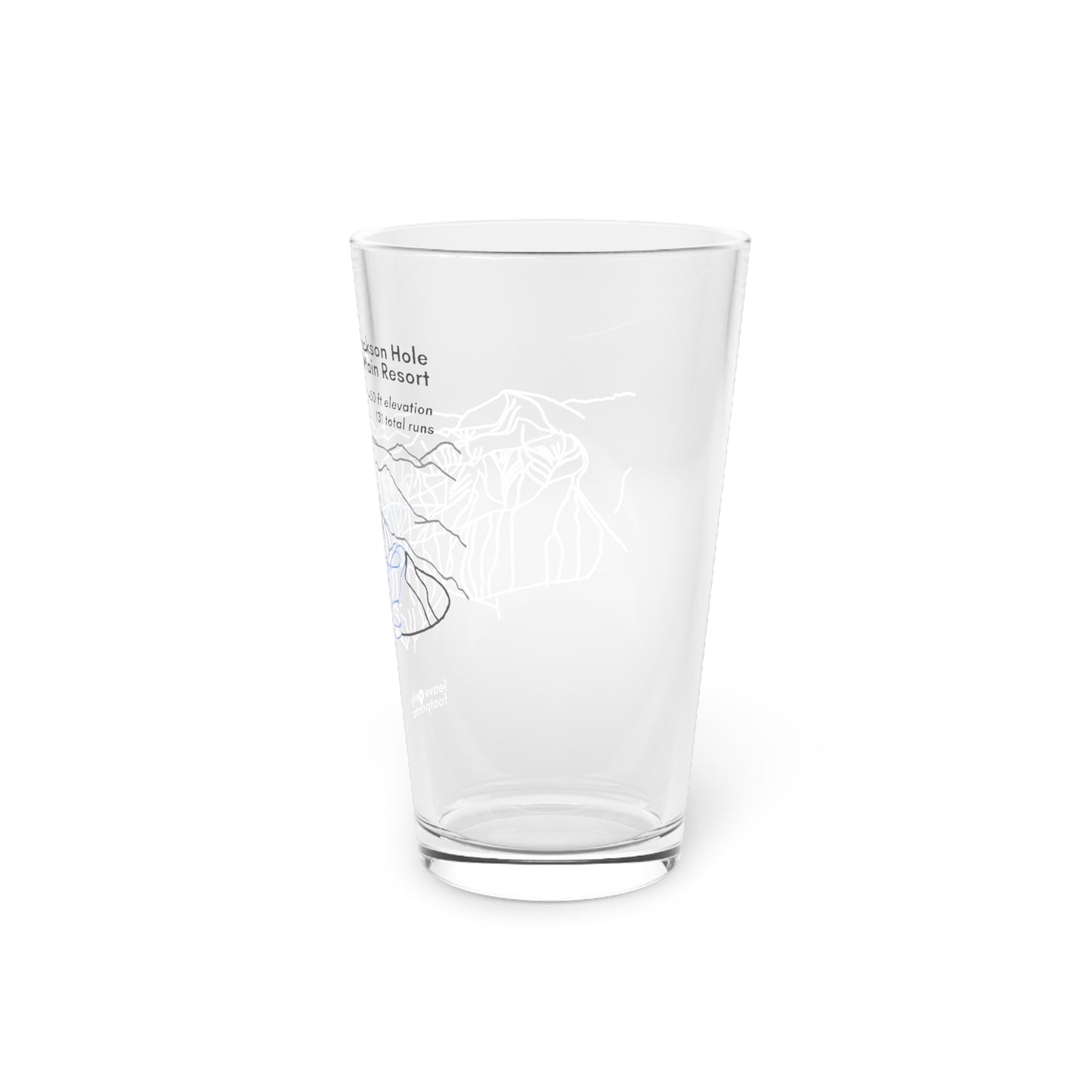 Jackson Hole Mountain Resort Pint Glass, 16oz