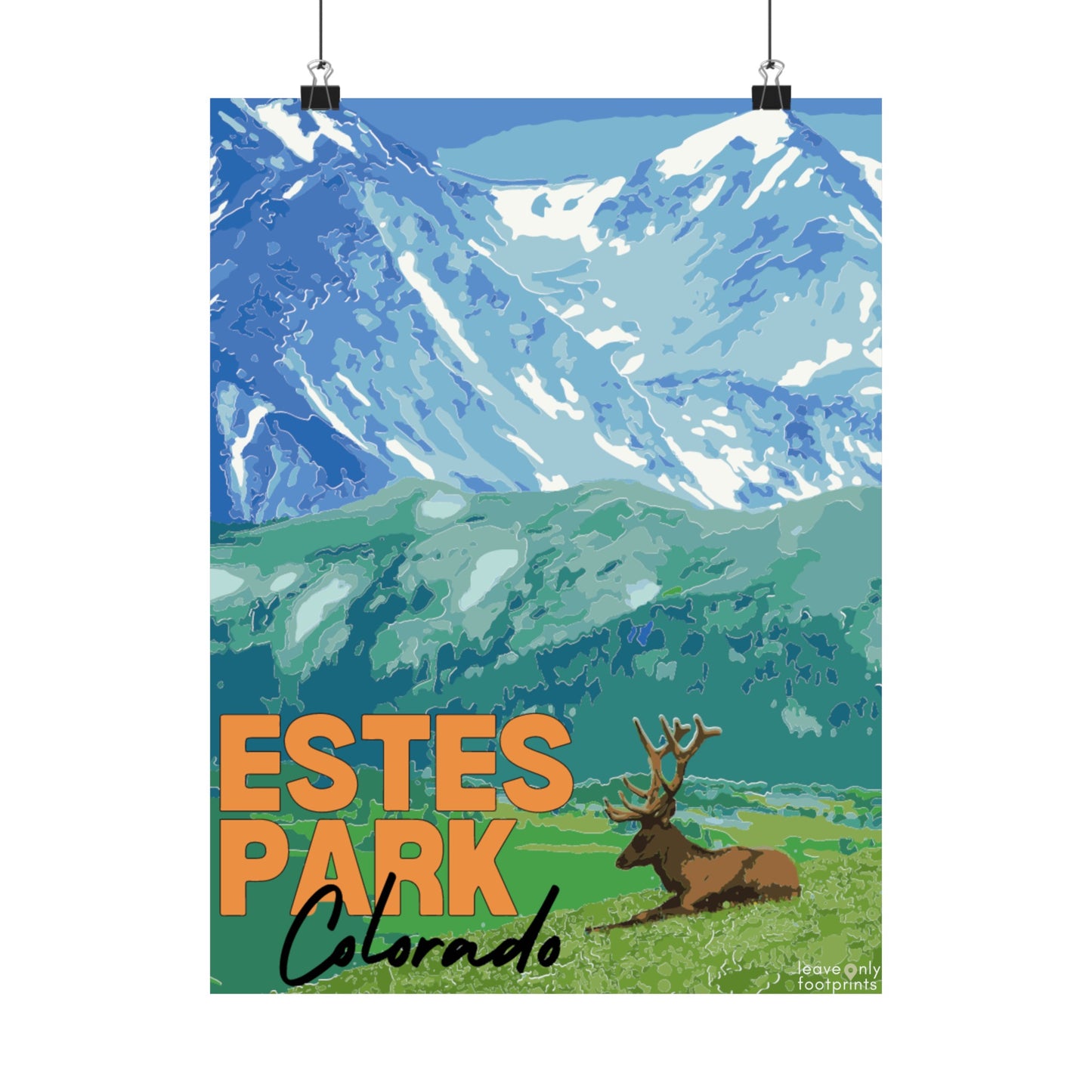 Estes Park Matte Vertical Posters
