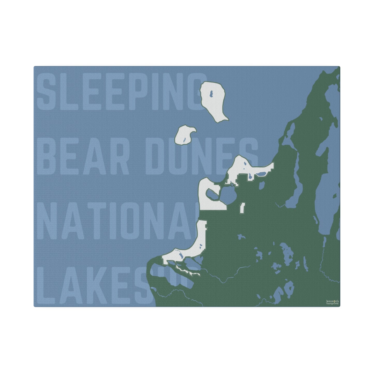 Sleeping Bear Dunes National Lakeshore Matte Canvas, Stretched, 0.75"