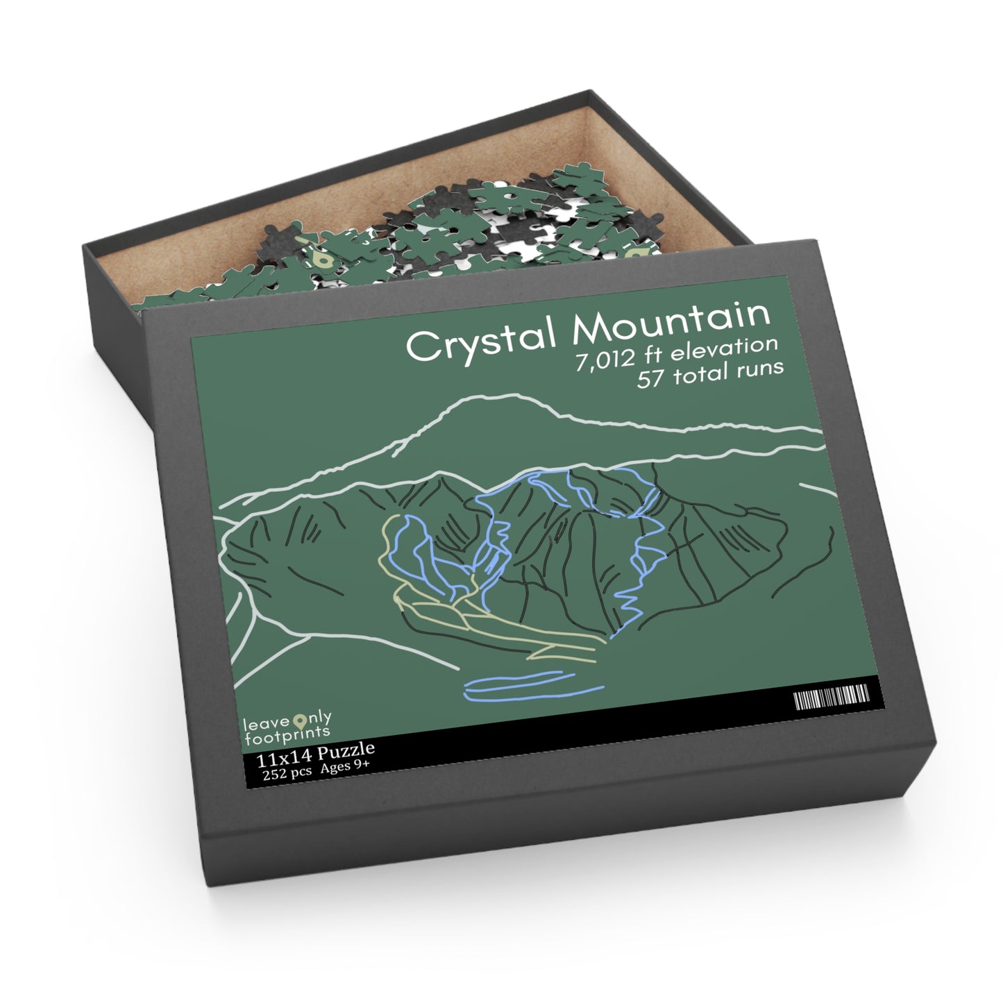 Crystal Mountain Puzzle (252, 500-Piece)