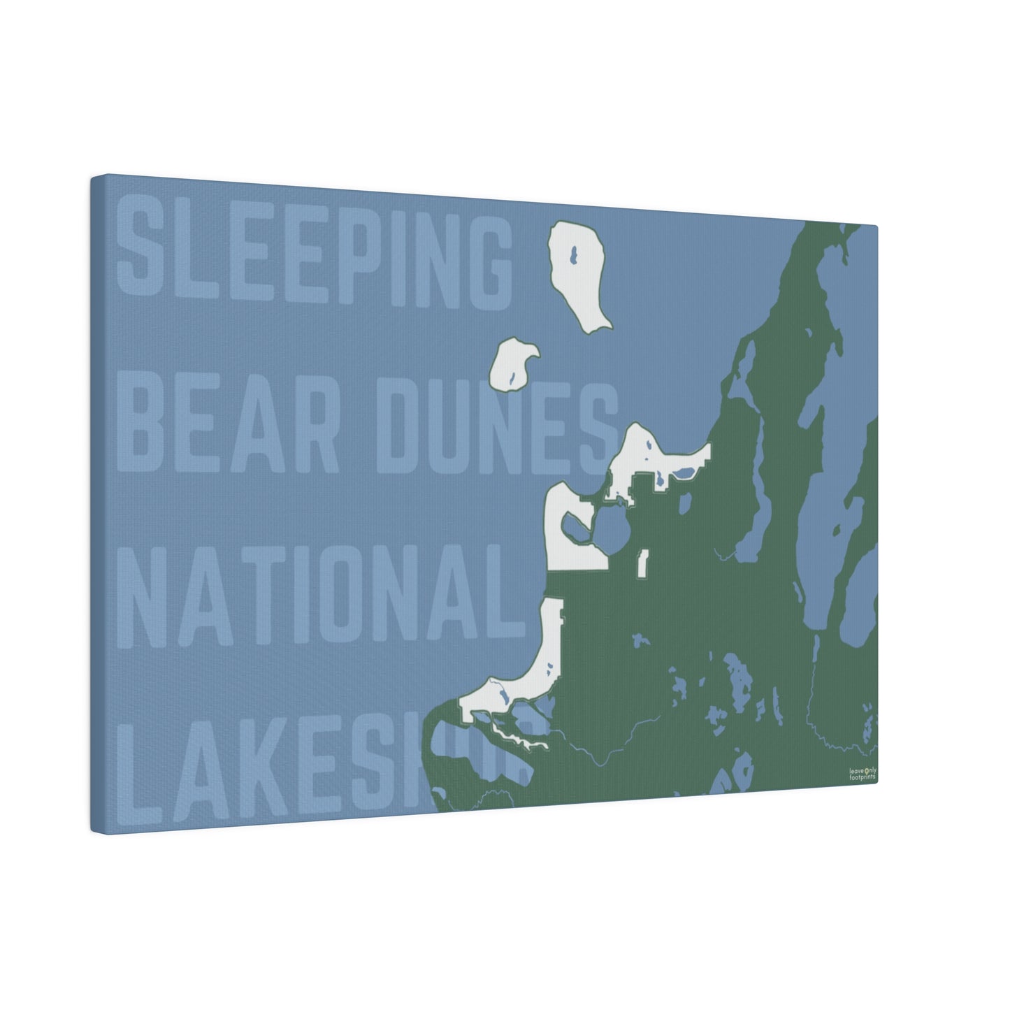 Sleeping Bear Dunes National Lakeshore Matte Canvas, Stretched, 0.75"