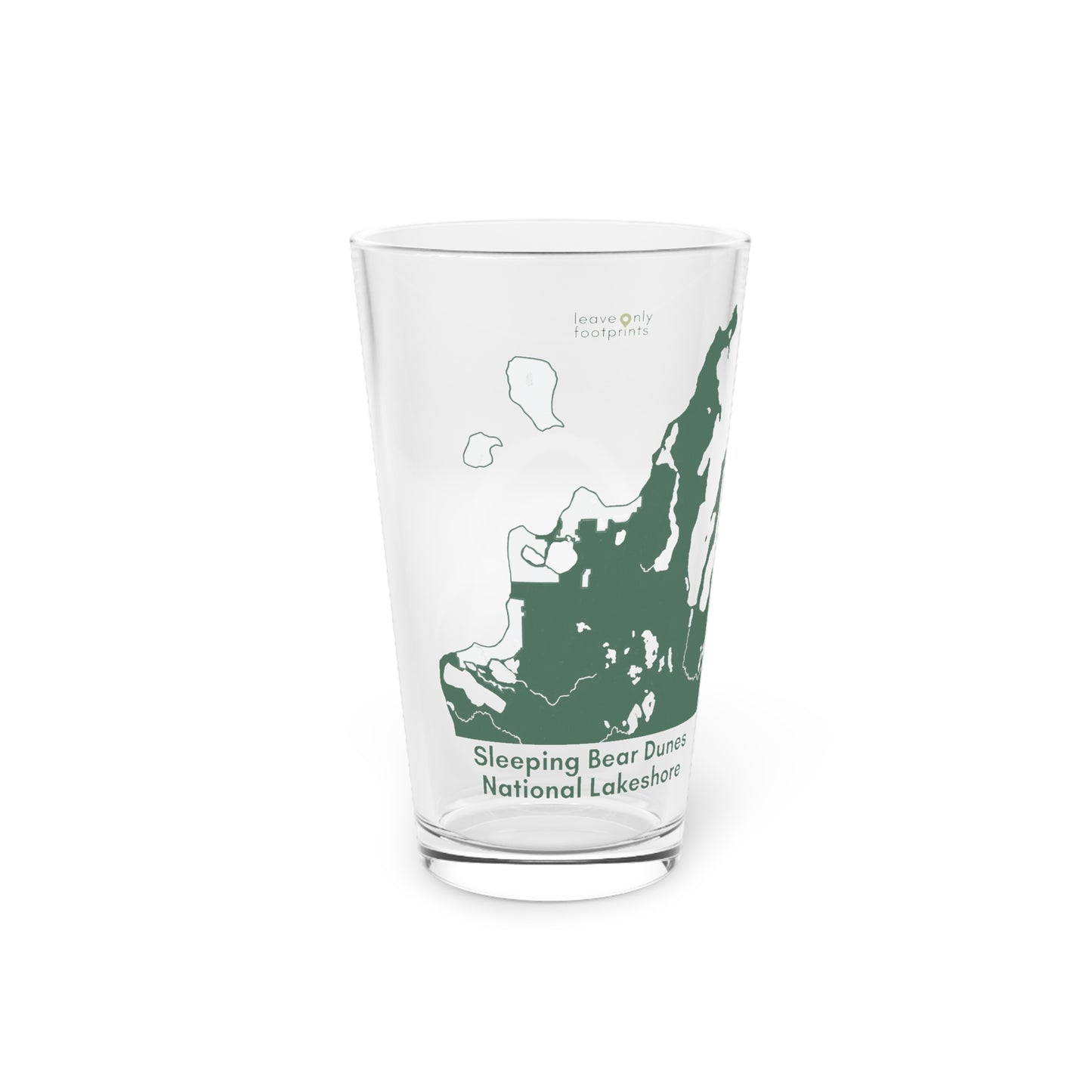 Sleeping Bear Dunes National Lakeshore Pint Glass, 16oz