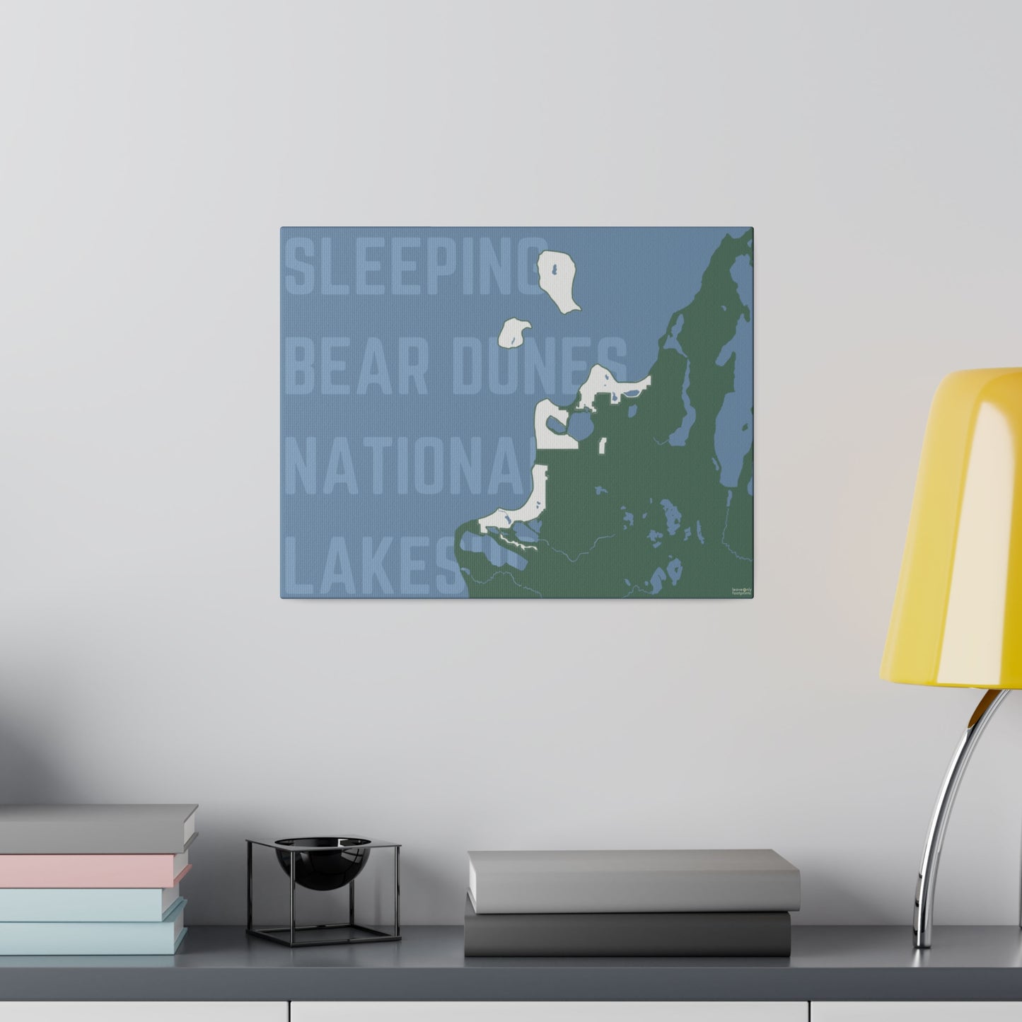 Sleeping Bear Dunes National Lakeshore Matte Canvas, Stretched, 0.75"