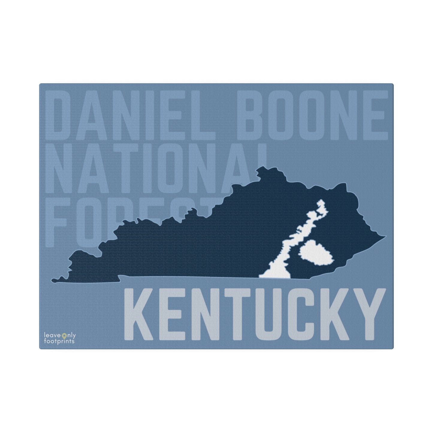 Daniel Boone National Forest Matte Canvas, Stretched, 0.75"