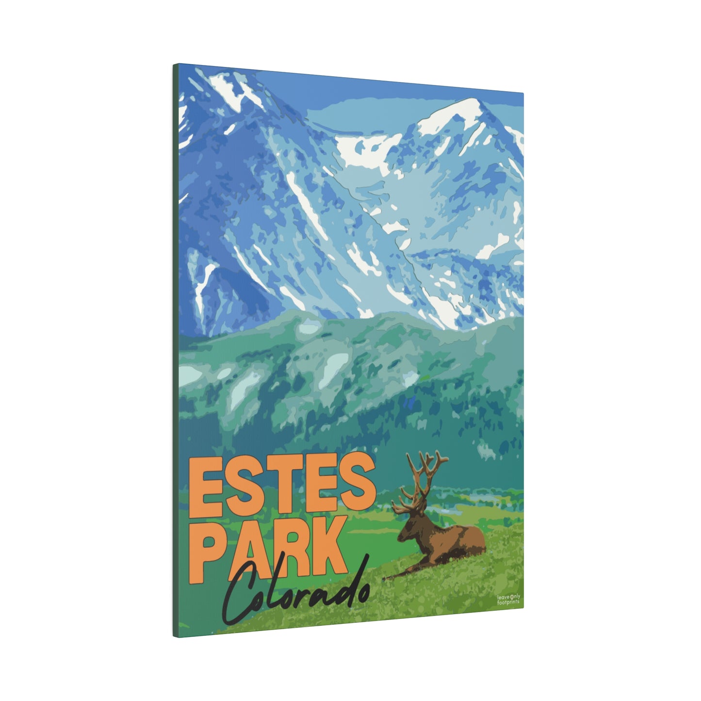 Estes Park Matte Canvas, Stretched, 0.75"