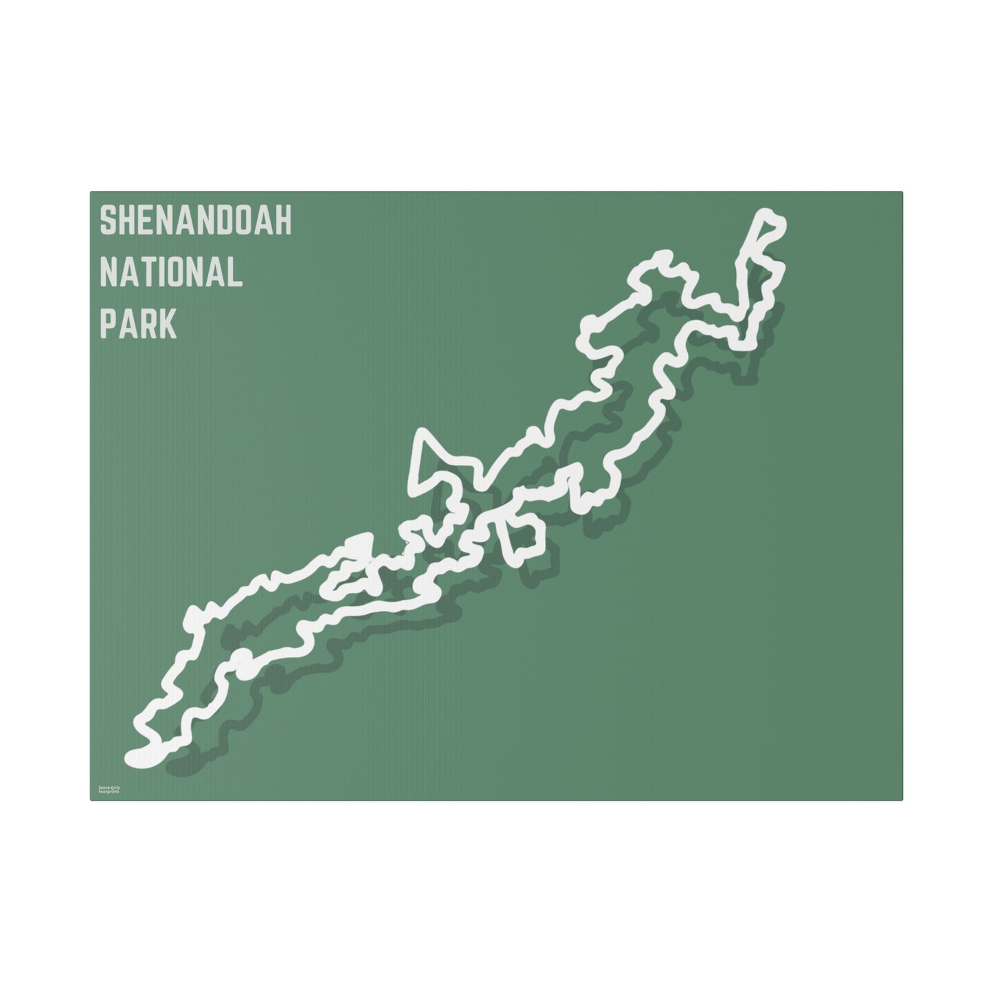 Shenandoah National Park Matte Canvas, Stretched, 0.75"