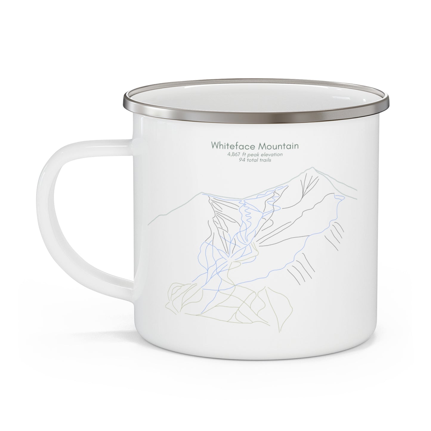 Whiteface Mountain Camping Mug