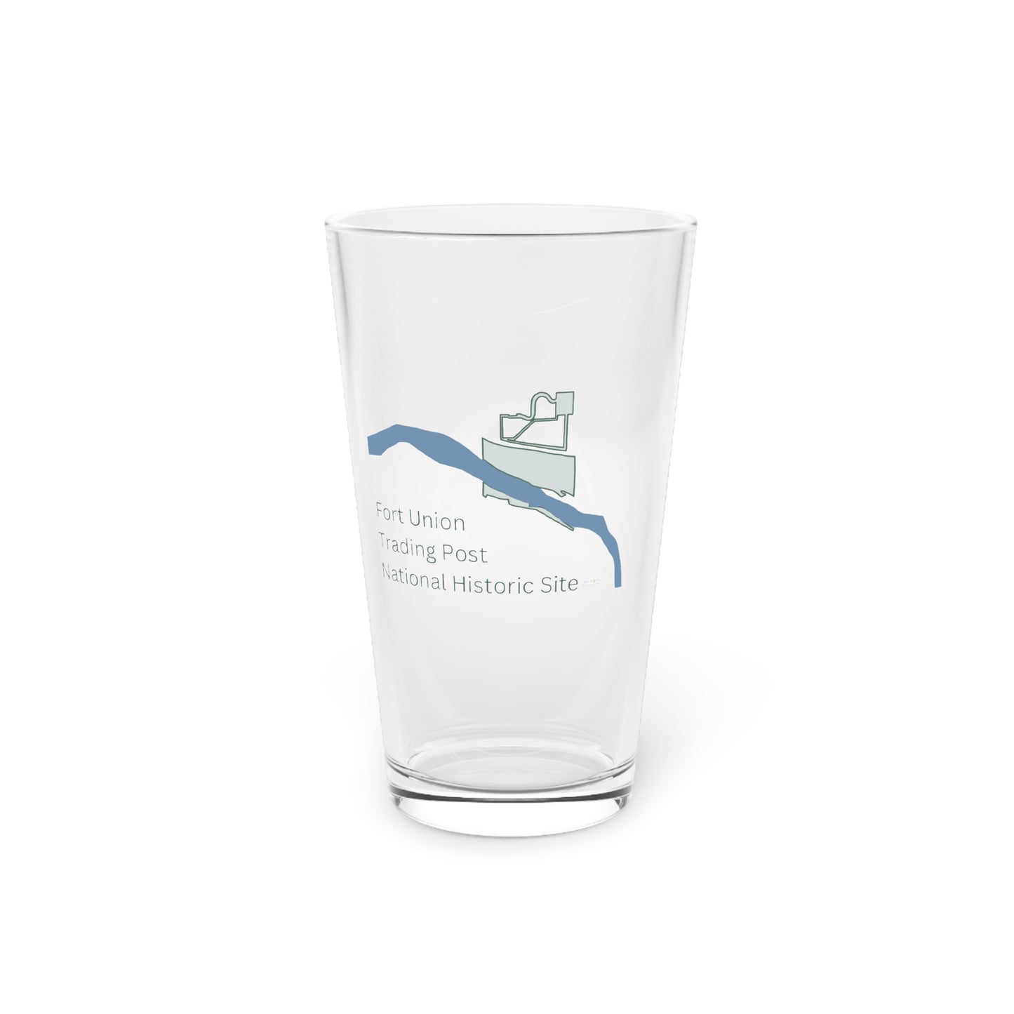 Fort Union Trading Post National Historic Site Pint Glass, 16oz
