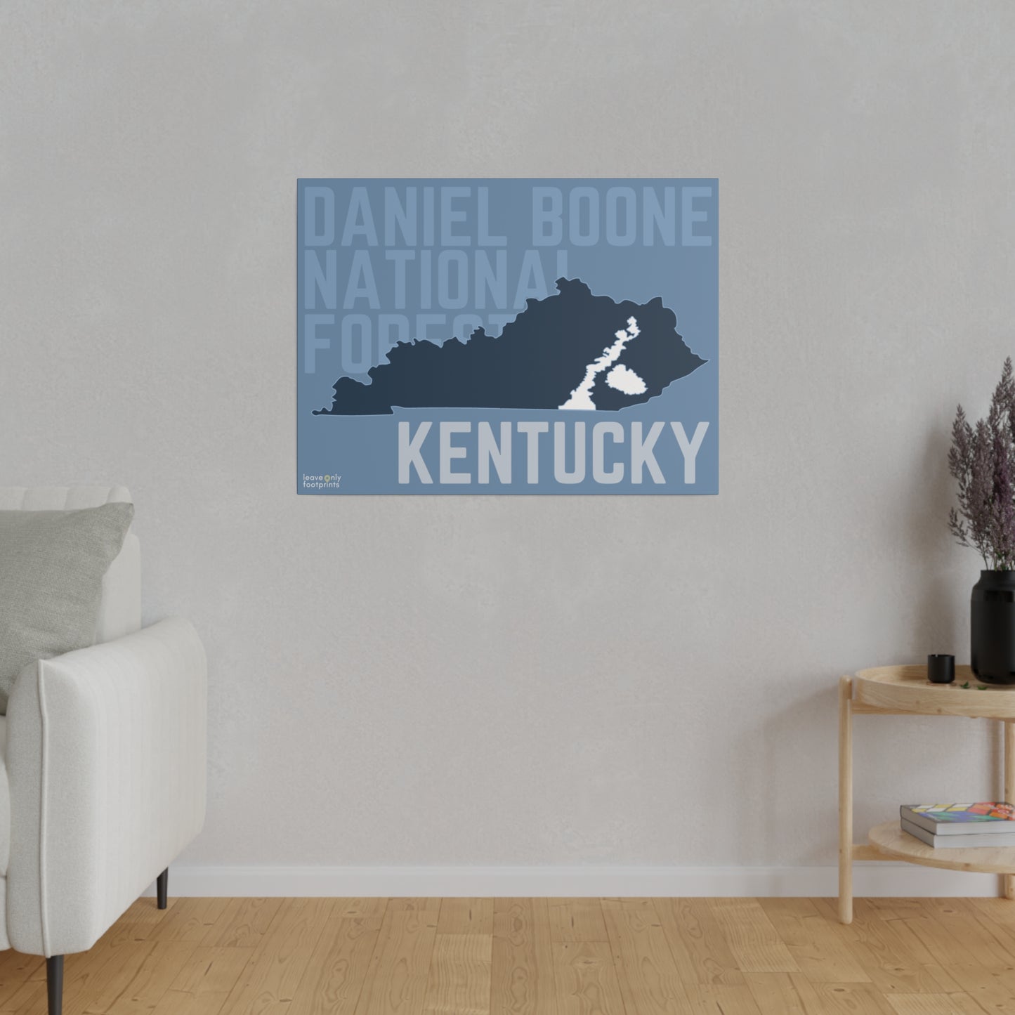 Daniel Boone National Forest Matte Canvas, Stretched, 0.75"