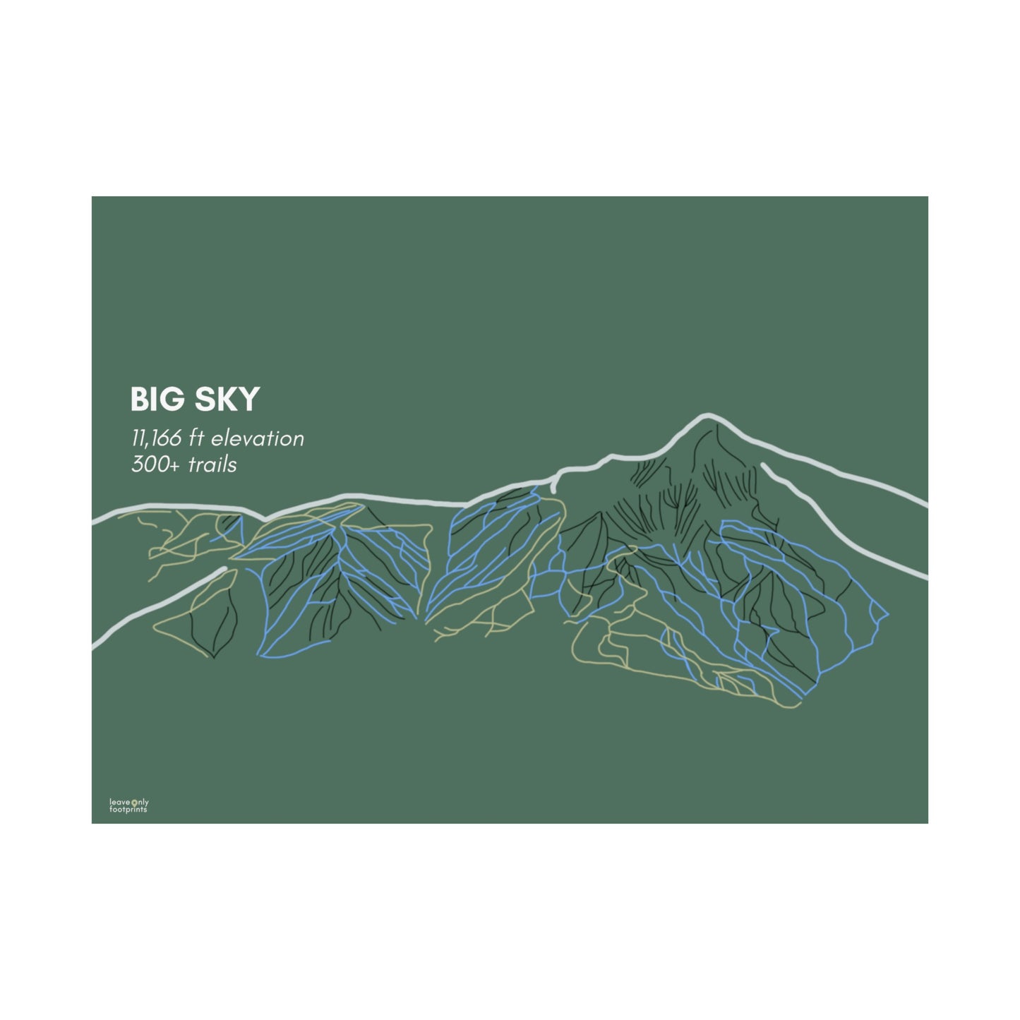 Big Sky Horizontal Print