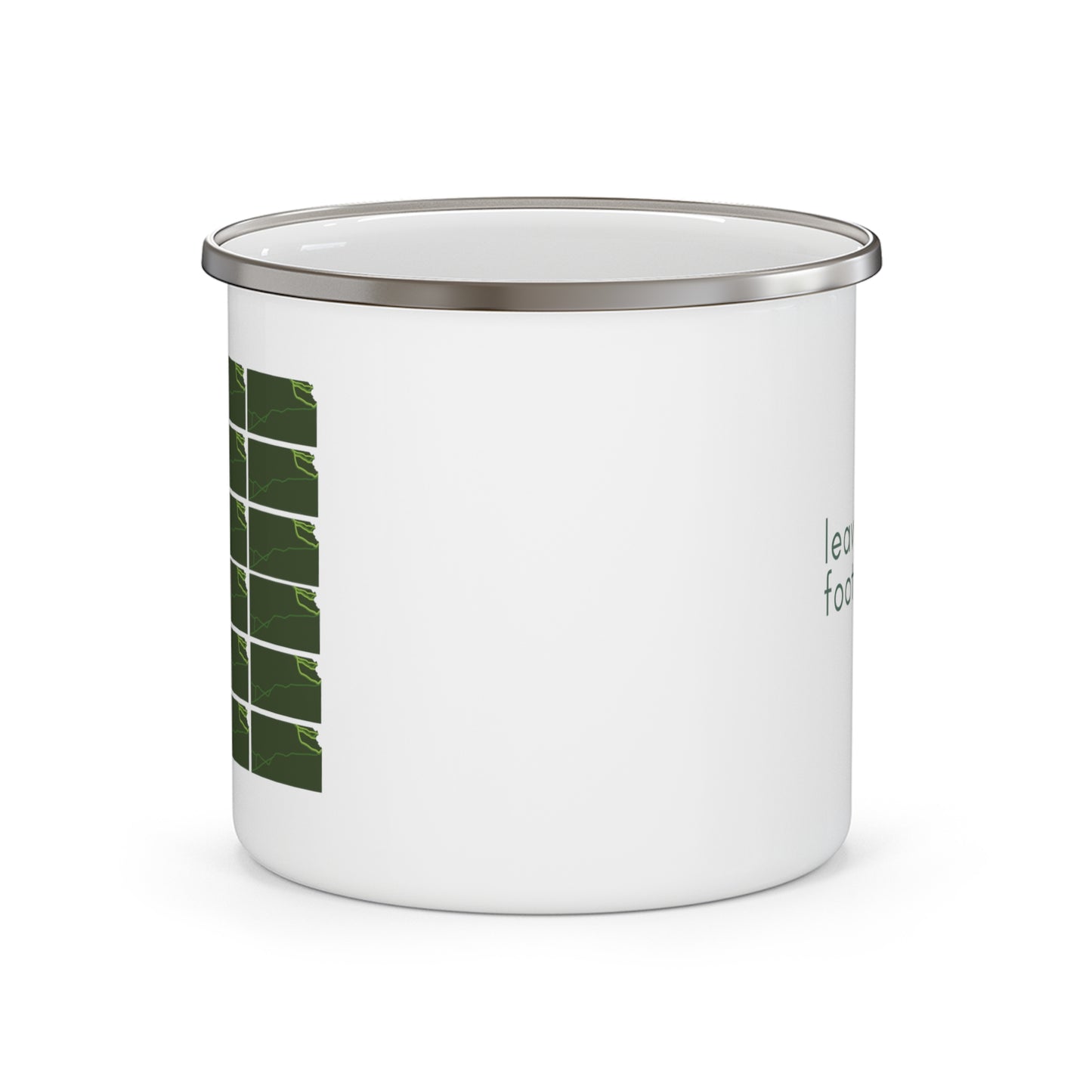 Kansas National Trails Patterned Camping Mug