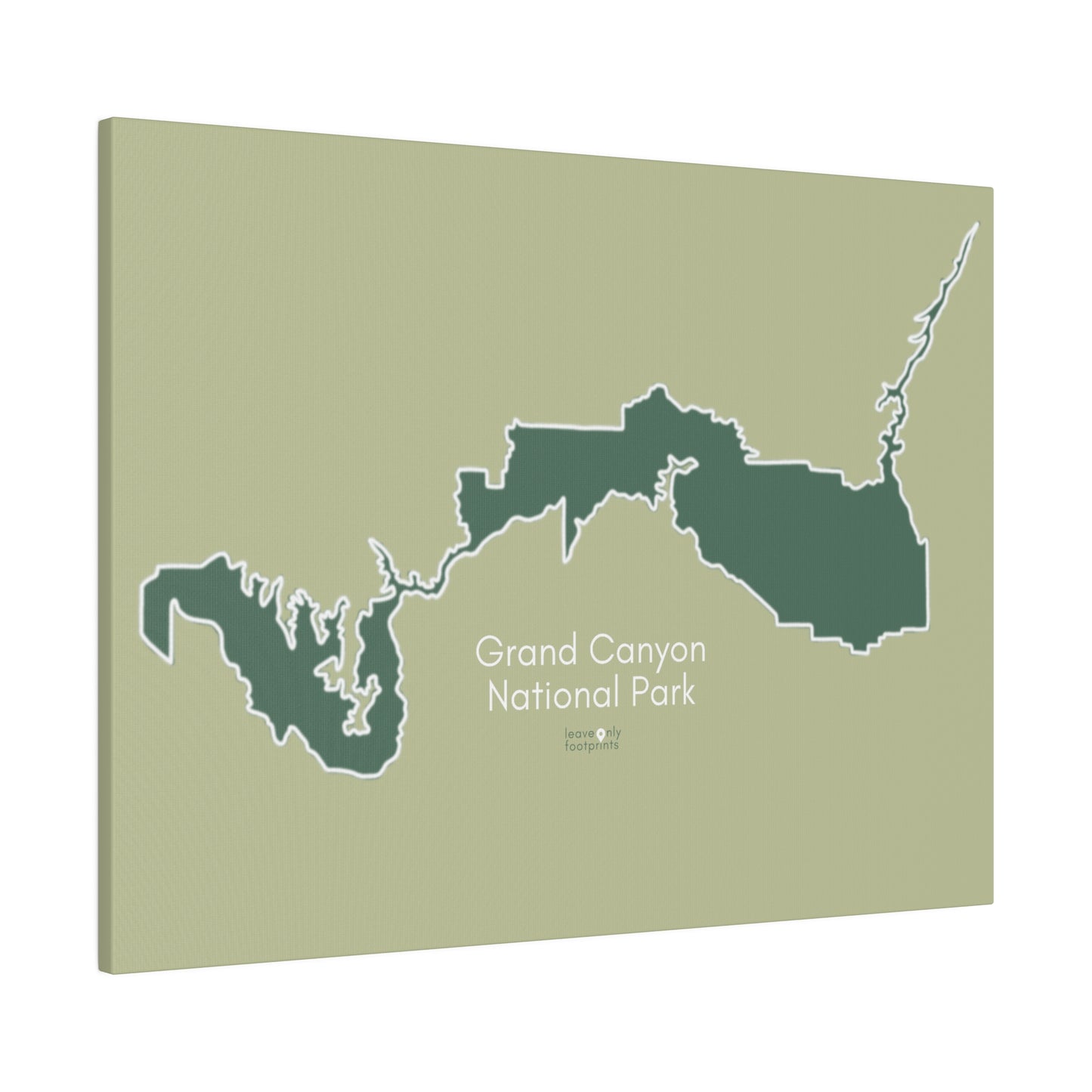 Grand Canyon National Park Matte Canvas, Stretched, 0.75"