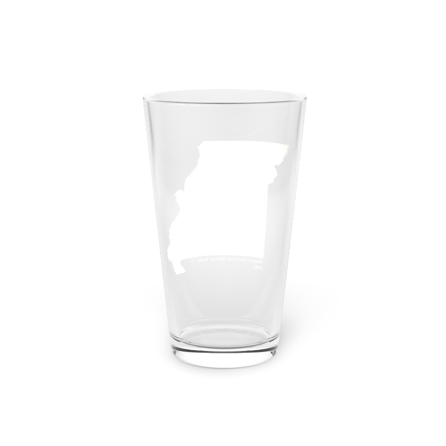 Missouri National Historic Trails Pint Glass, 16oz