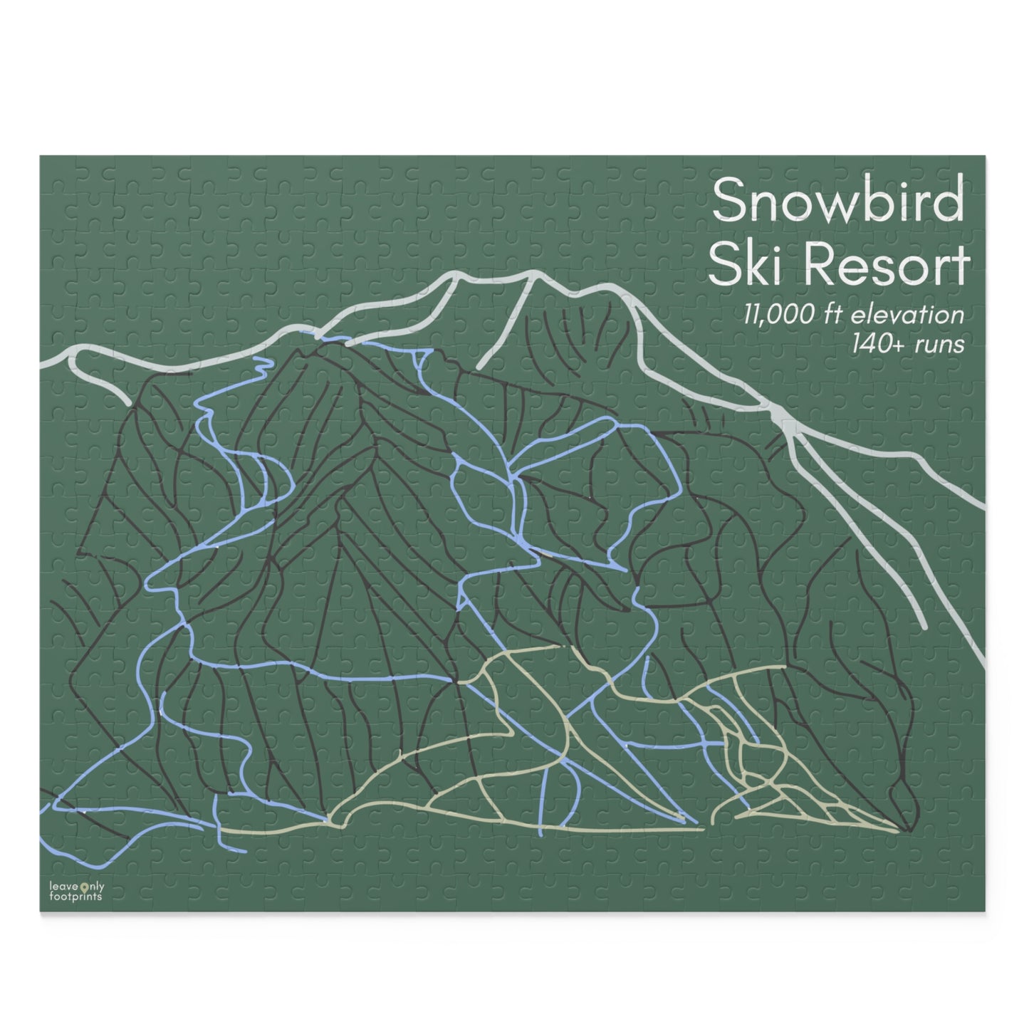 Snowbird Ski Resort Puzzle (252, 500-Piece)