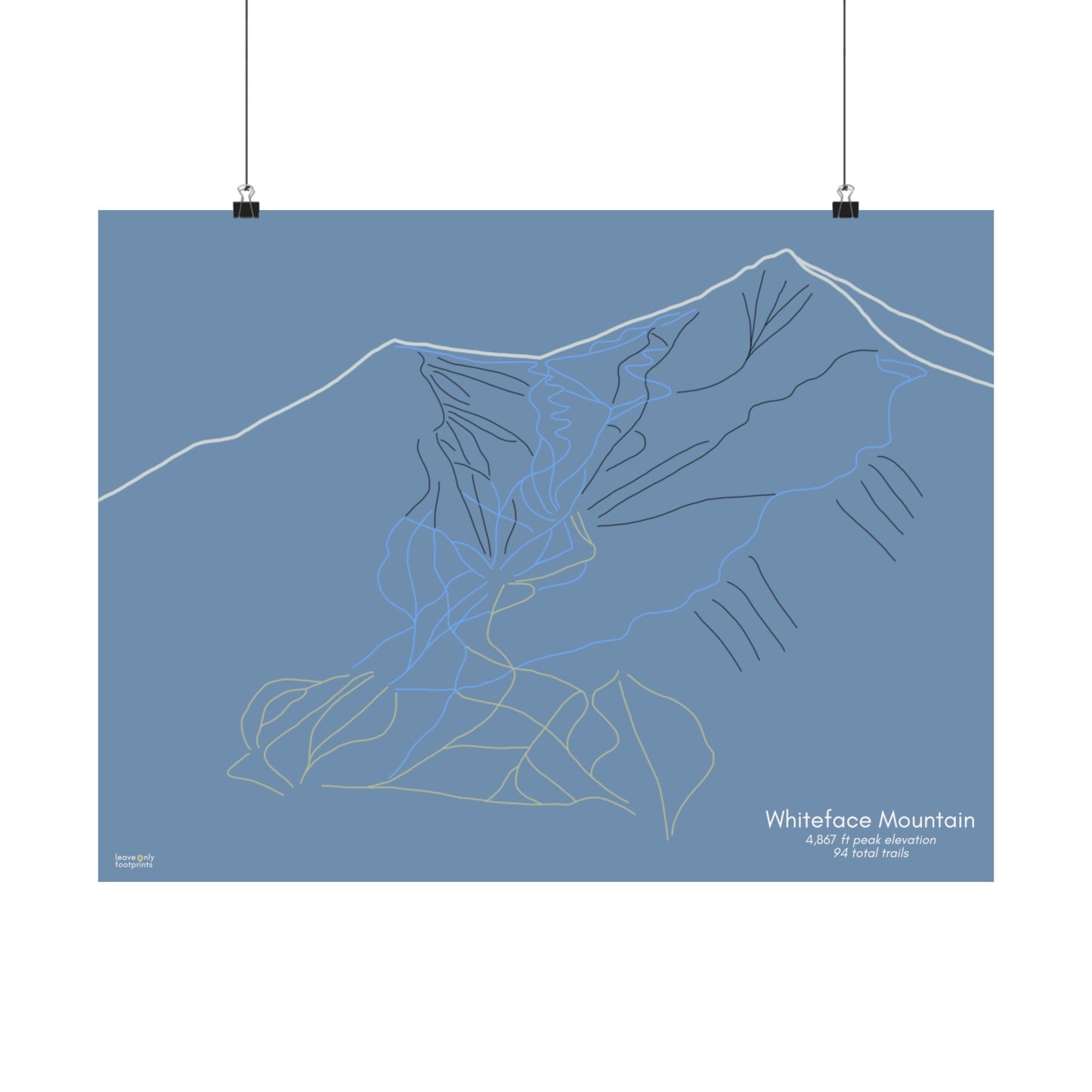 Whiteface Mountain Horizontal Print