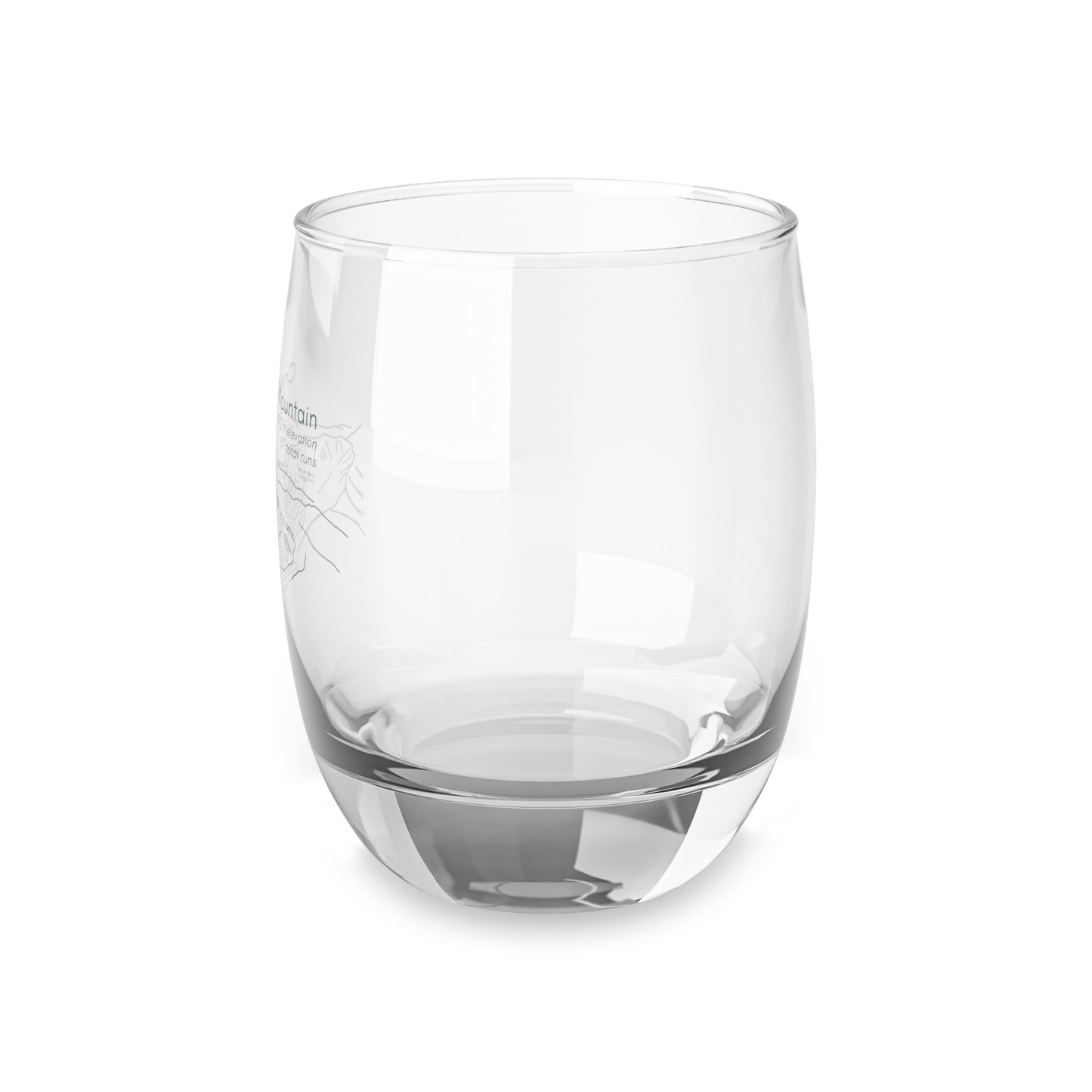 Crystal Mountain Bar Glass