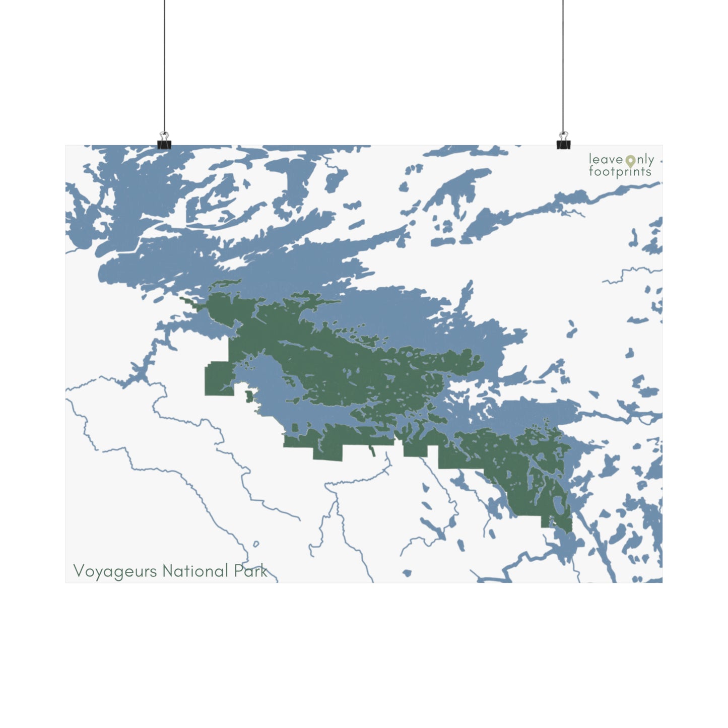 Voyageurs National Park Matte Horizontal Print
