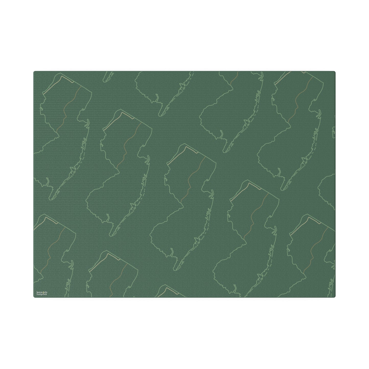 New Jersey National Trails Matte Canvas, Stretched, 0.75"