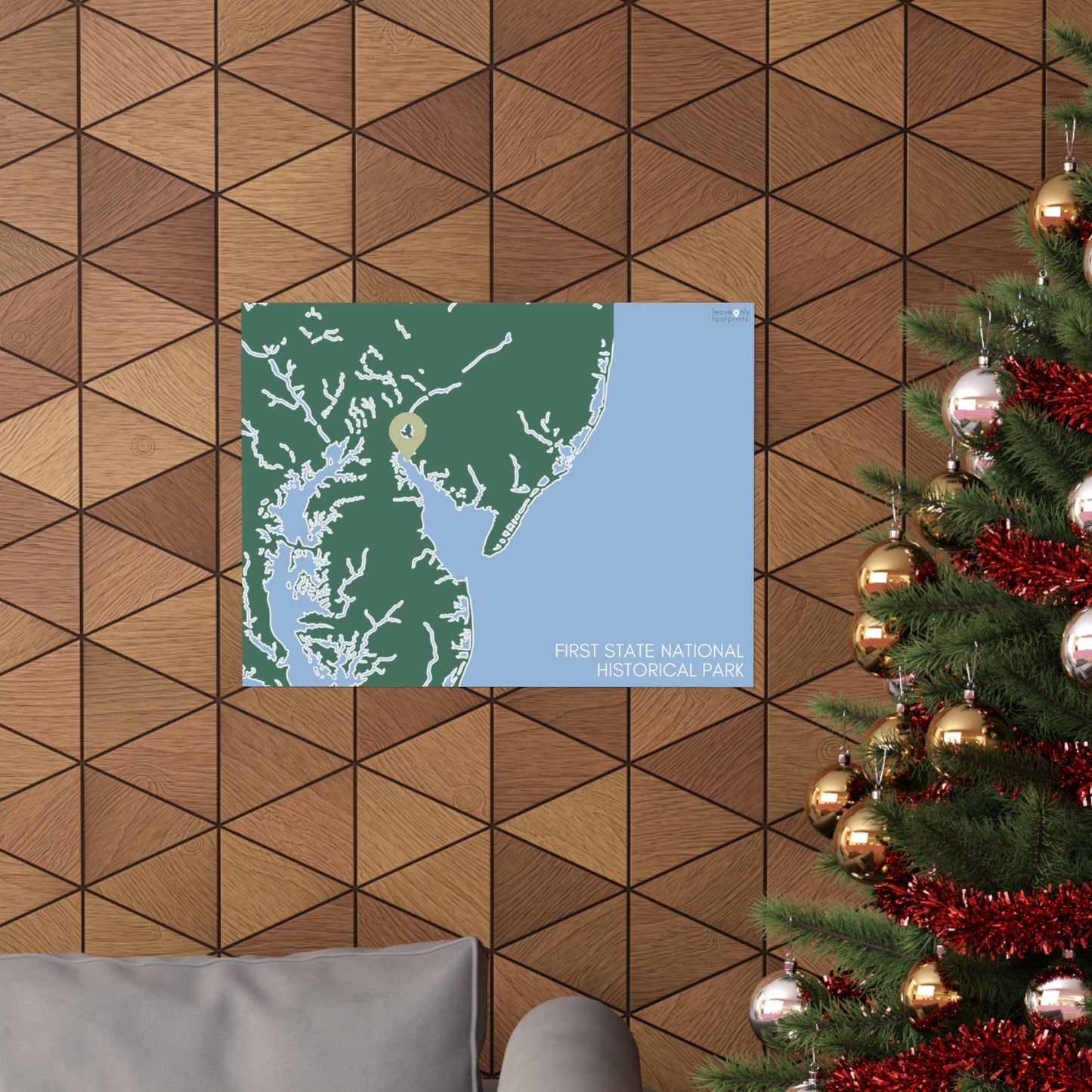 First State National Historical Park Matte Horizontal Print