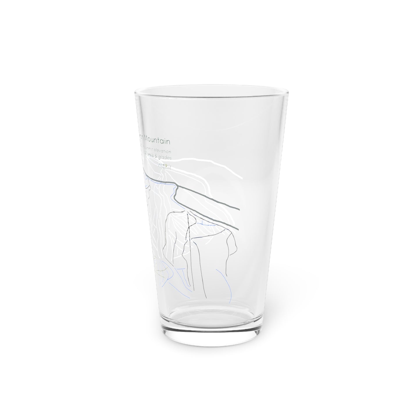 Cannon Mountain Pint Glass, 16oz