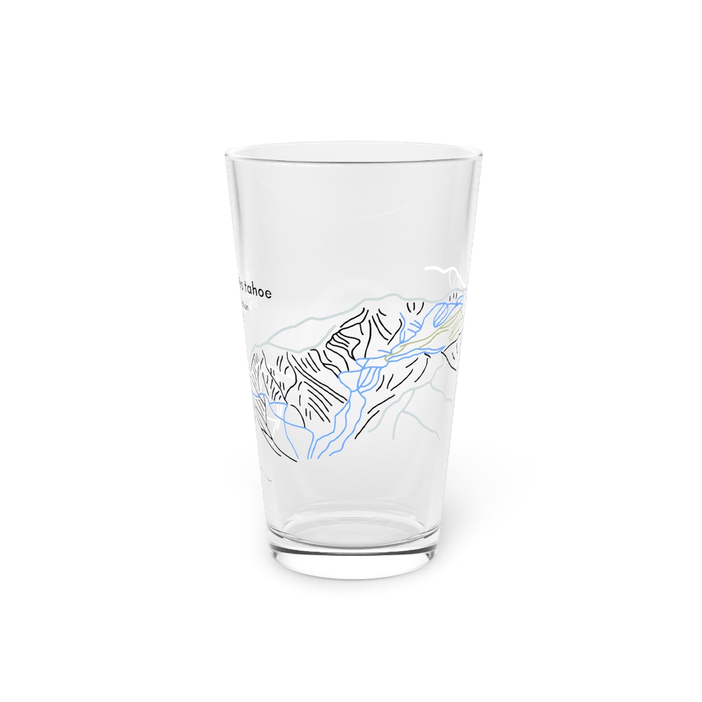 Palisades Tahoe Pint Glass, 16oz