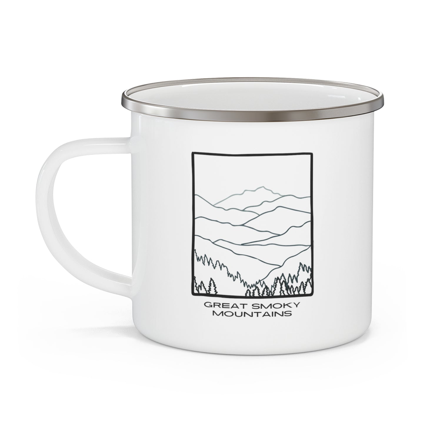 Great Smoky Mountains Camping Mug