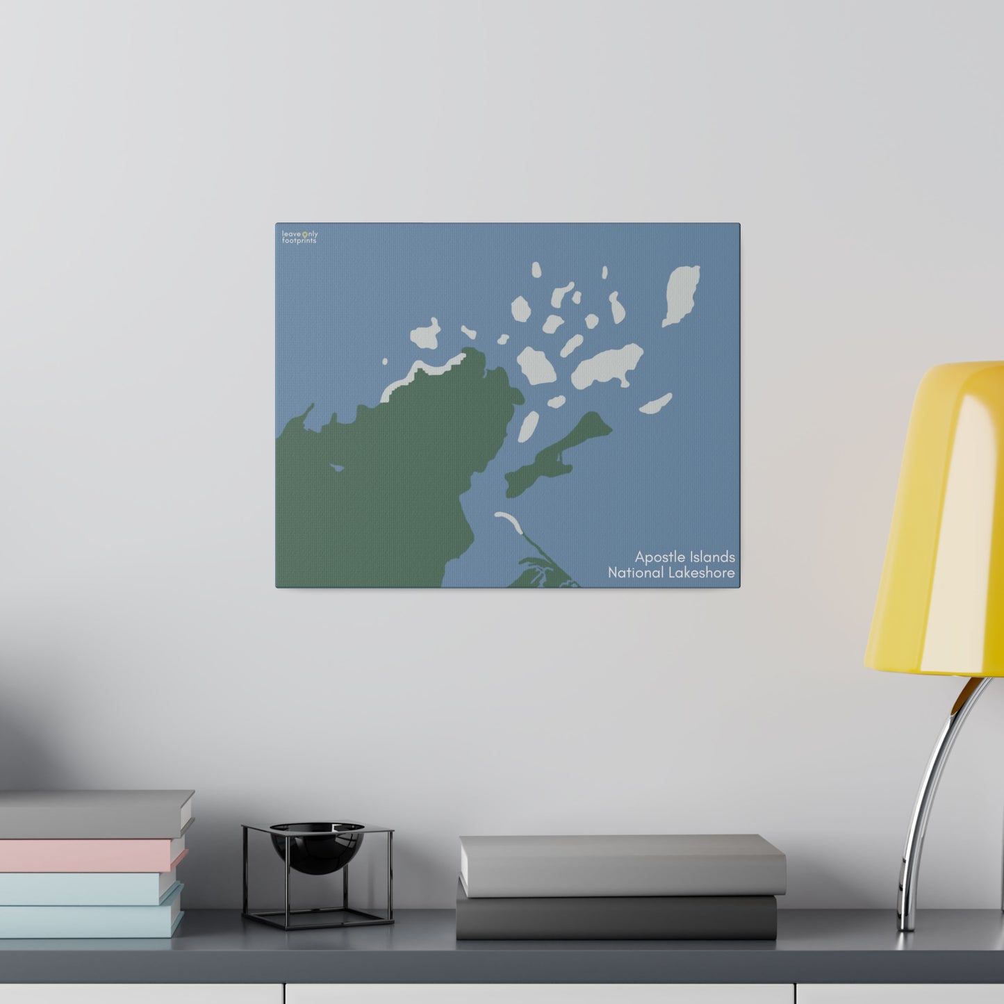 Apostle Islands National Lakeshore Matte Canvas, Stretched, 0.75"