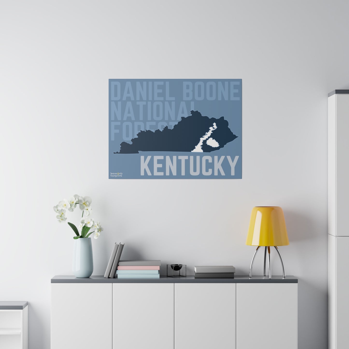 Daniel Boone National Forest Matte Canvas, Stretched, 0.75"